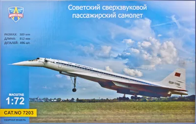 Самолет Ту-144 Charger ICM 14401 купить в Киеве, Украине | Modelism