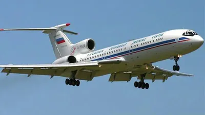 Труженик неба самолёт Ту 154 - Авиация России