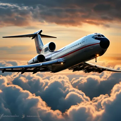 AstroScope | Купить Модель Ama Пассажирский самолет Ту-154 RA
