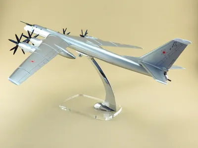 Стратегический бомбардировщик-ракетоносец Ту-95МС. - Российская авиация