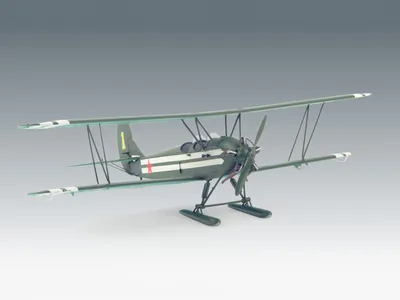 Самолет У-2 (По-2) - чертежи (фронтальная проекция), чертежи модификаций  С-2 и У-2ШС