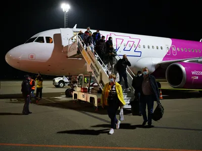 Аварийная посадка Wizz Air: Самолет Wizz Air сообщением Катовице Запорожье  совершил аварийную посадку « Новости | Мобильная версия | Цензор.НЕТ