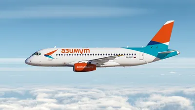 Авиакомпания Азимут: логотип, брендинг, дизайн ливреи самолета