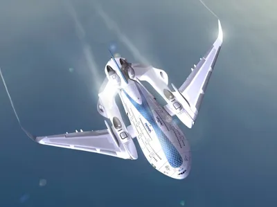 Дизайнер показал концепт гигантского самолета будущего