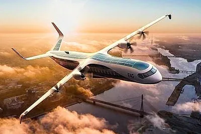 В Великобритании создадут самолет будущего — 90-местный лайнер на водороде:  Новости ➕1, 11.08.2021