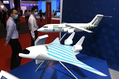 Airbus представила пассажирский самолет будущего, похожий на корабль из  «Звездных войн» - Hi-News.ru
