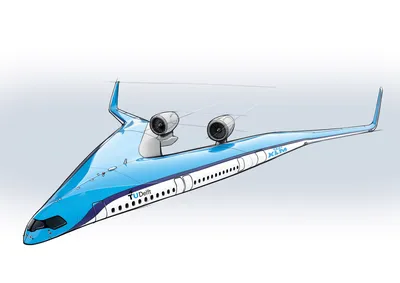 Самолет будущего рисунок - 75 фото