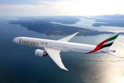 Модель металлического самолета Аэробус А380, авиакомпании Emirates, длина  20 см. - купить в интернет-магазине OZON по выгодной цене (295357664)