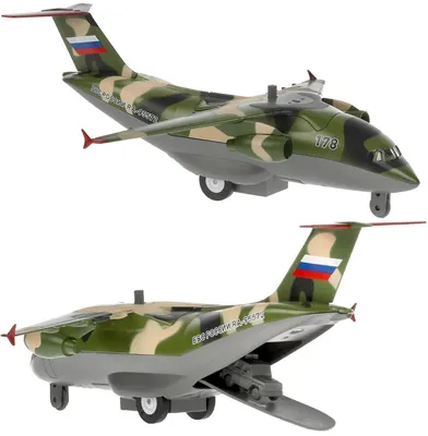 Елочная игрушка \"Самолет Як-3\" серый - купить в СПб от производителя