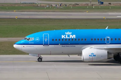 Картинки Boeing Самолеты Пассажирские Самолеты KLM, 4500x3000