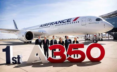 Авиационная Модель самолета Airbus A330-200 KLM 1:200