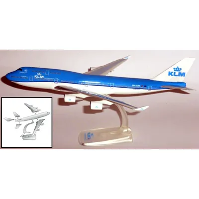 Модель самолета Boeing 747-400 KLM 1:250 611442