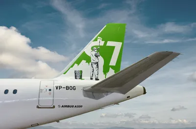 S7 Airlines представила эксклюзивную арт-ливрею