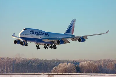 Авиакомпания \"Трансаэро\" пополнила свой парк самолетом Boeing 747-400 с  модернизированным салоном - AEX.RU