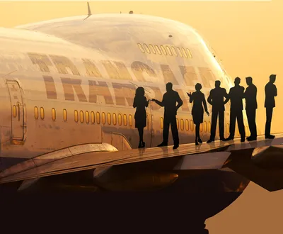 Металлическая модель самолета Boeing 747 ТРАНСАЭРО Remove 111697186 купить  в интернет-магазине Wildberries