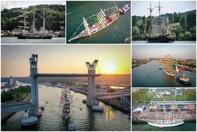 Руана 2023: мероприятие, объединяющее самые красивые корабли в мире -  ЯПлакалъ