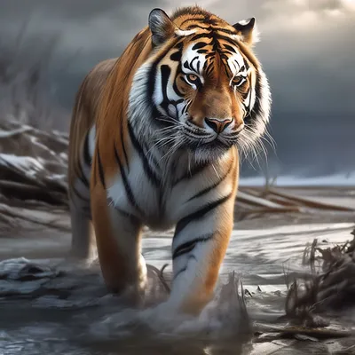 Картинки на тему #тигры - в Шедевруме