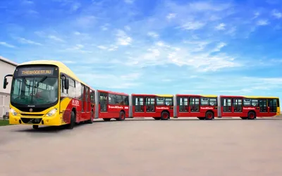 Самые большие и длинные автобусы в мире (+ ФОТО)