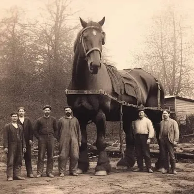 Самый большой конь в мире | Книга Рекордов|Интересные факты | Дзен
