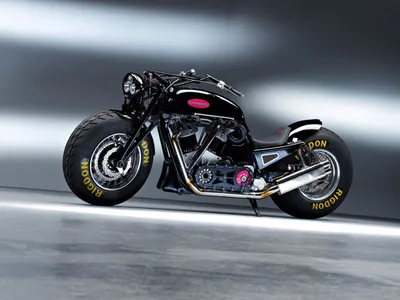 HD изображение самого большого мотоцикла в формате gif