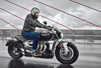 Самый мощный мотоцикл на фотографии - арт на mac