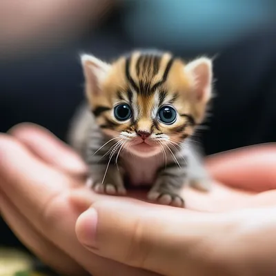 Самый маленький кот в мире - 68 фото