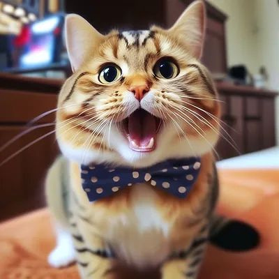 Самый смешной кот в мире» — создано в Шедевруме