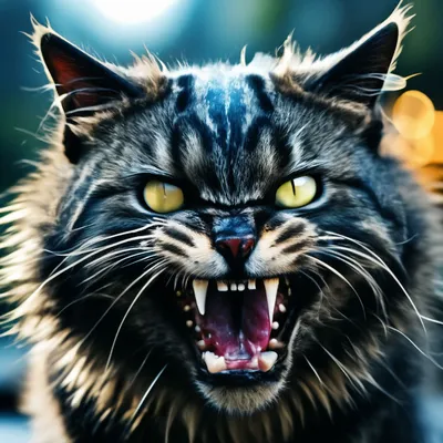 Самый злой кот в мире фото фотографии