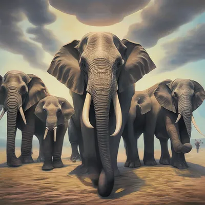 Сувенир керамика \"Семь слонов на волне\" белые 13х33,7х7,5 см (2504748) -  Купить по цене от 1 430.00 руб. | Интернет магазин SIMA-LAND.RU