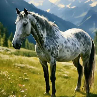 серая лошадь стоковое фото. изображение насчитывающей лето - 58080410