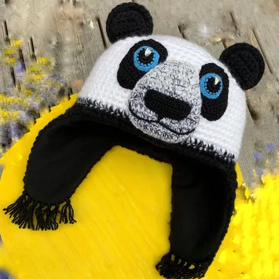 Милая зимняя шапочка «панда» для взрослых и женщин, шапка «панда», забавная  вязаная зимняя шапка, шапочки, кепка, аксессуар для костюма, теплая зимняя  шапка в подарок | AliExpress