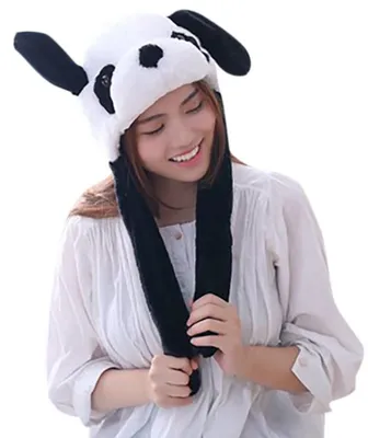 Plush Panda Bear Hat for Dogs – Daisey's Doggie Chic