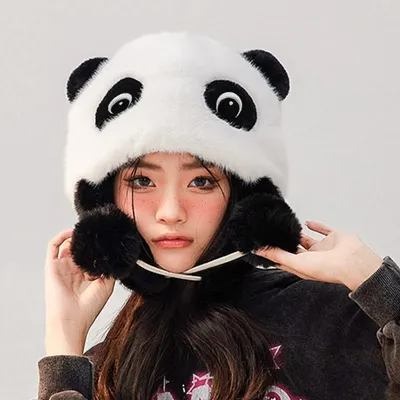 ХИТ!!! Шапка кигуруми с двигающимися ушками, зверошапка шапка панда с  ушками (ID#1573085387), цена: 398 ₴, купить на Prom.ua