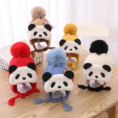 Lil' Huggy - 10\" Panda Hat - Fiesta Toy