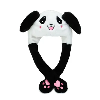 Plush Panda Hat - Embrace Winter with Adorable Panda Charm – Kore Kawaii