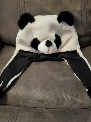 Шапка ушки панда зимняя y2k Кефтеме 181469941 купить за 576 ₽ в  интернет-магазине Wildberries