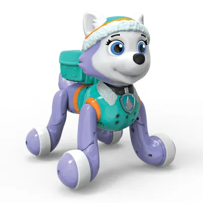 Интерактивный робот-собака Щенок Эверест Zoomer Everest Щенячий патруль  Spin Master купить Москва