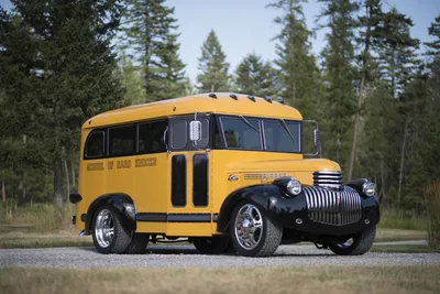 В США продается школьный автобус Chevrolet в стиле хот-родом в  турбонаддувом и гоночными сиденьями - Автомобильное издание Клаксон.  Новости. Новости сегодня. Последние новости.