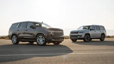 2022 Jeep Wagoneer vs. 2021 Chevrolet Tahoe: Large and in Charge