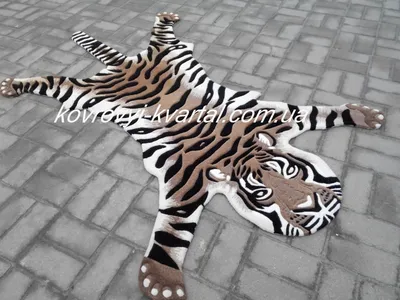 k-042-шкура тигра купить в Киеве ᐅ Фото, отзывы, цены ᐅ Интернет магазин  ковров и дорожек «Ковровый Квартал»