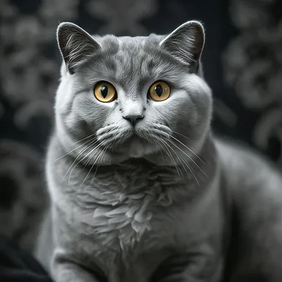 Шотландский кот, доброй души кот! | Пикабу