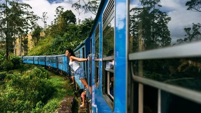 Поездка на поезде - Узнай Шри-Ланку с Лалли