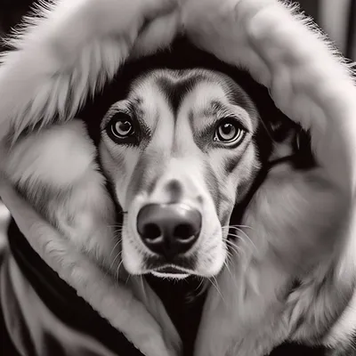 Купить Утолщенное пальто для собак на зиму, светоотражающее и уютное | Joom