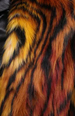 Женская леопардовая шуба из экомеха VERSACE купить в интернет-магазине ЦУМ,  арт. A87744/A236947