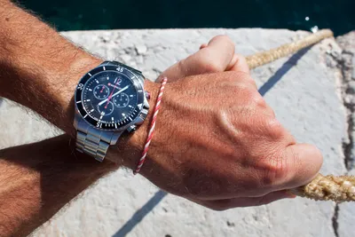 Мужские кварцевые швейцарские часы с сапфировым стеклом - Adriatica  A1292.R123Q - 24 900 руб. - в магазине в Самаре купить