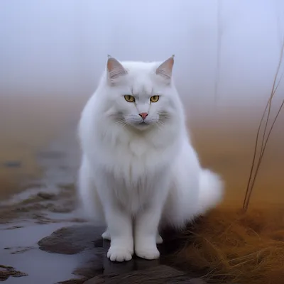 토론 게시판 - Белый сибирский кот картинки