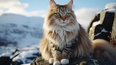 Сибирский лесной кот - 60 фото