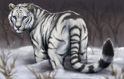 Модульная картина \"Сибирский тигр\"