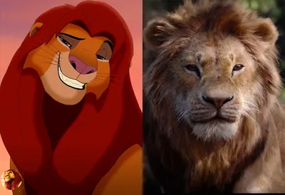 Вот как выглядят персонажи \"Король Лев\" тогда и сейчас | ЗнайМульт | Дзен