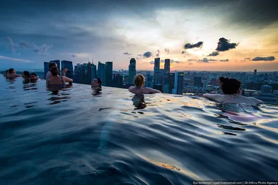 Marina Bay Sands Сингапур. Самый узнаваемый отель в мире с панорамным  бассейном на крыше